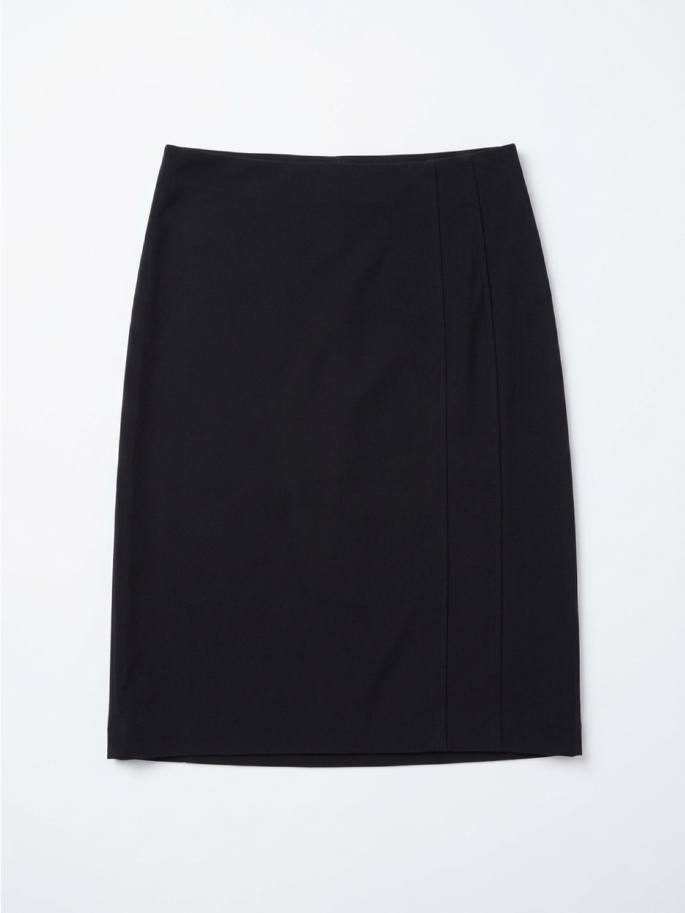 Classic Black Pencil Skirt - Women's